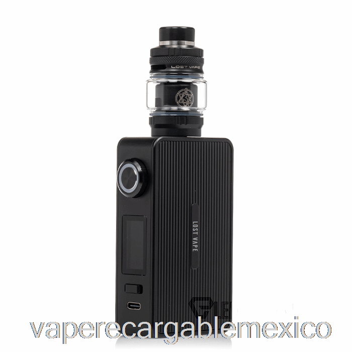 Vape Recargable Perdido Vape Centaurus M200 Kit De Inicio Cuervo Negro